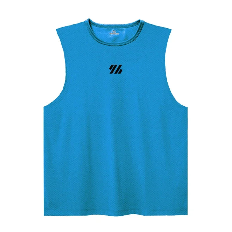 Mens Running Sleeveless Sport Tops