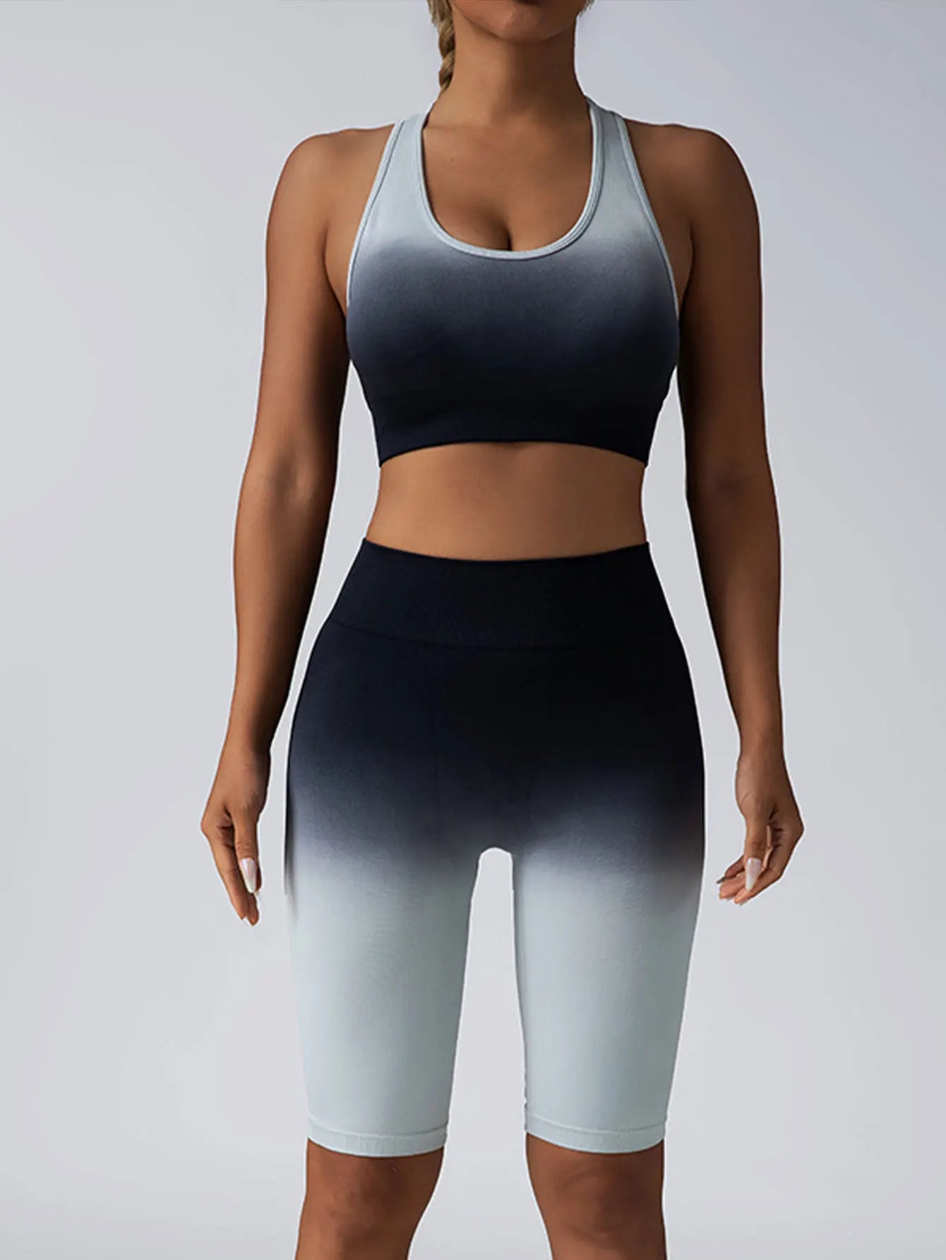 US Local Women's 2 Piece Fitness Wear Yoga