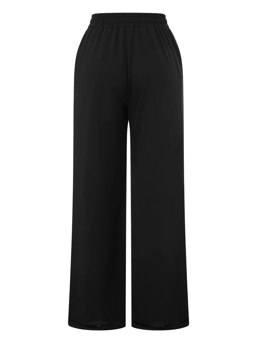 Women s High Waist Wide-Leg Pants