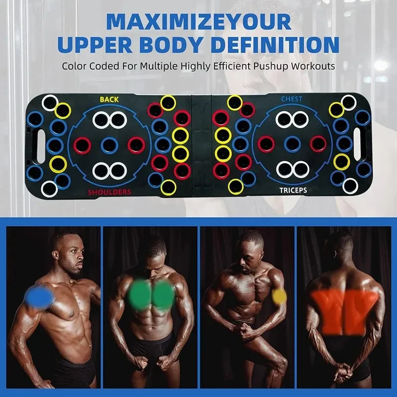 Color Folding Push-up Plate Bracket