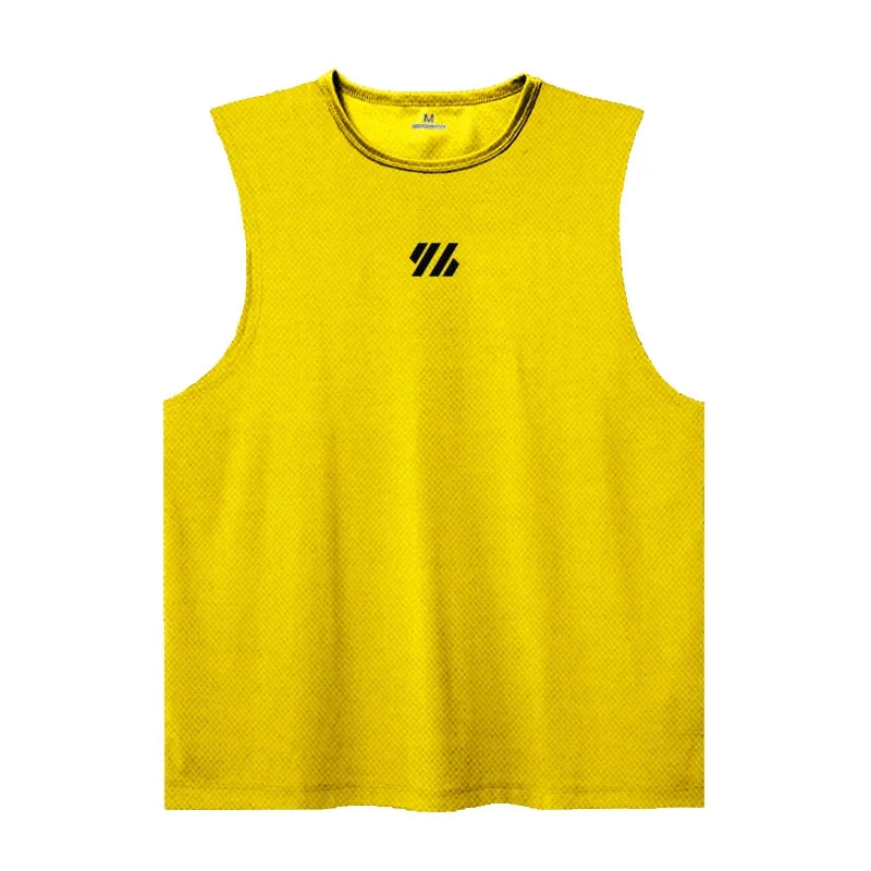Mens Running Sleeveless Sport Tops