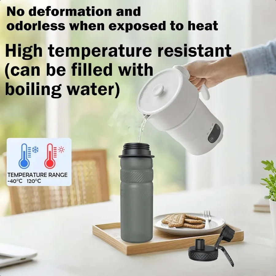 Water Bottle 24oz Foldable Travel Water Bottles