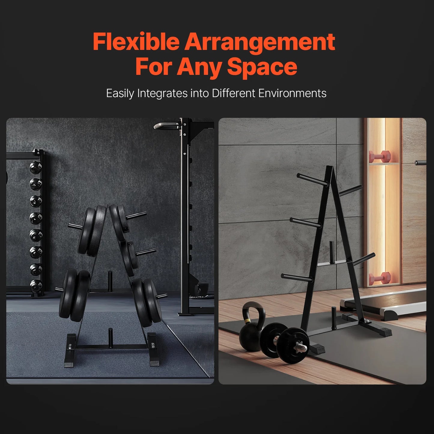 Weight Plate Rack A Frame