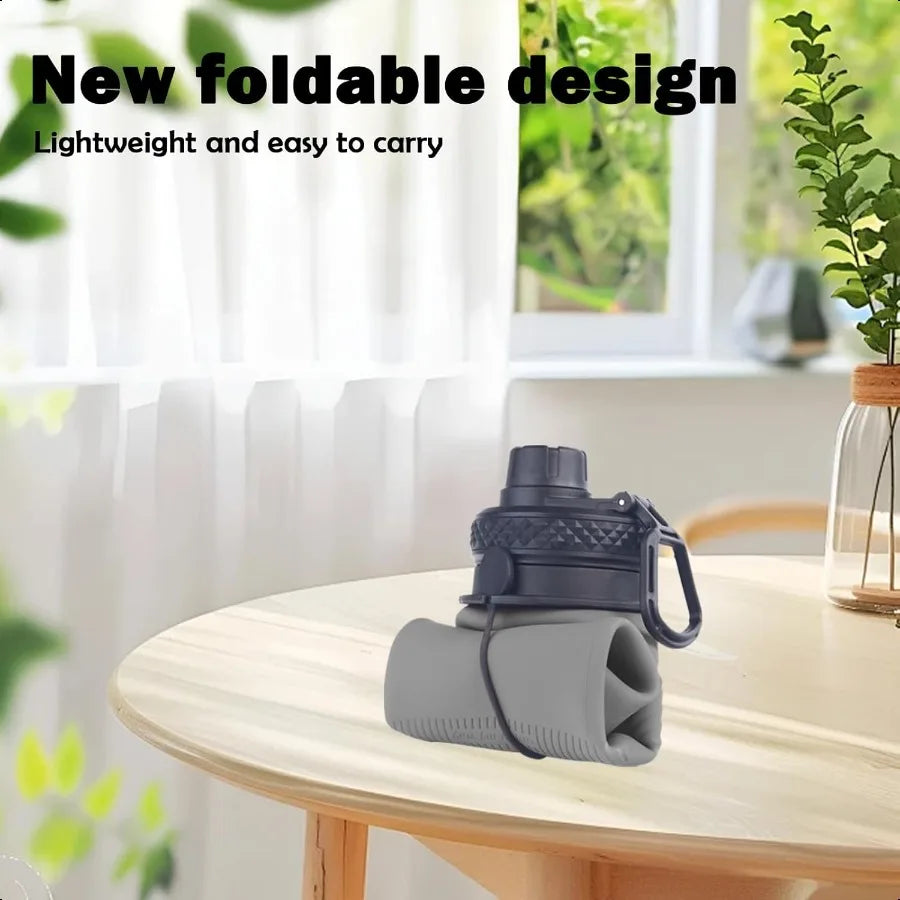 Water Bottle 24oz Foldable Travel Water Bottles