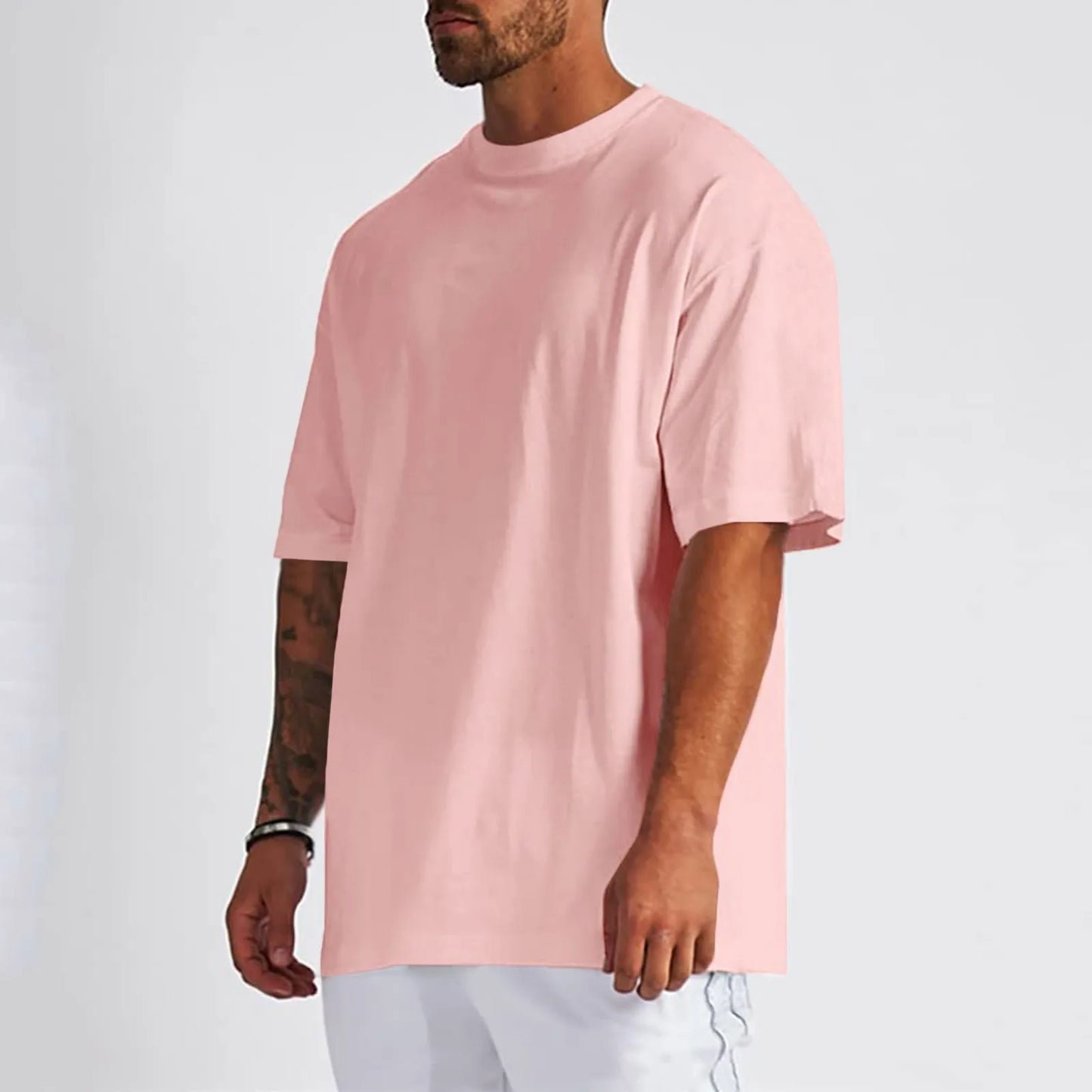 Pure Cotton Shirt Oversized Men
