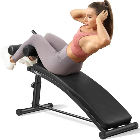 Sit Up Bench with 4 Adjustable Heights