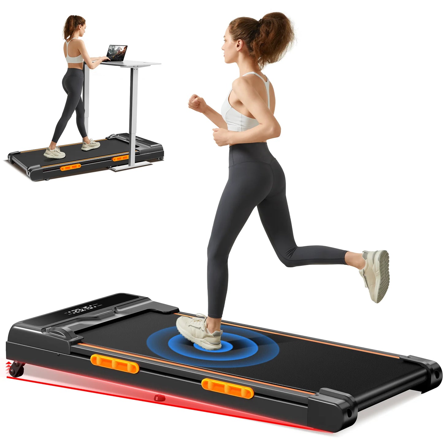 Under Desk Treadmill with Incline