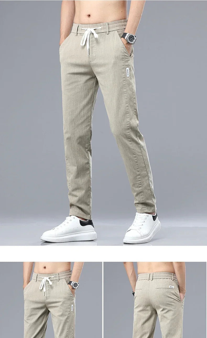 Thin Men's Casual Slim Pants