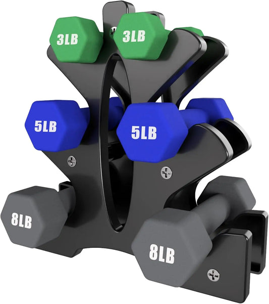 Weights Dumbbells Colors