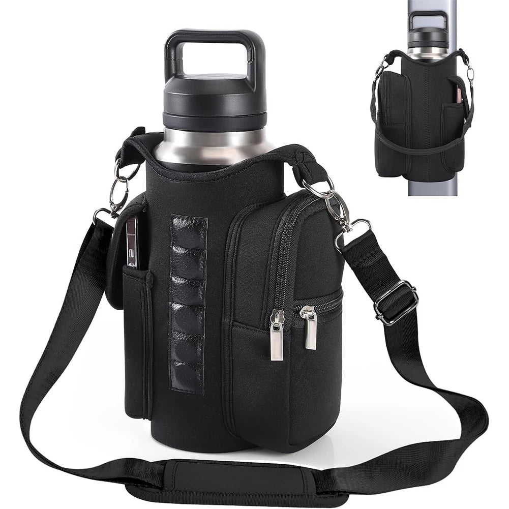 Magnetic Gym Bag Water Bottle Bag