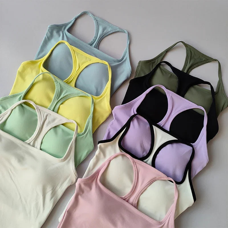 Sports and Fitness Vest with Chest Pad