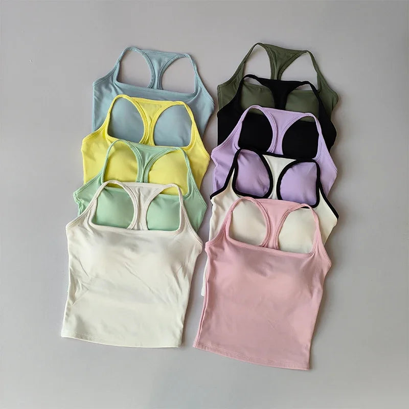 Sports and Fitness Vest with Chest Pad