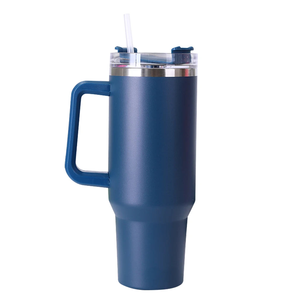 40oz Straw Double-Layer Insulated Cup