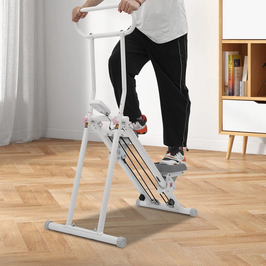 Folding Stair Stepper Vertical Climber Machine 300lbs