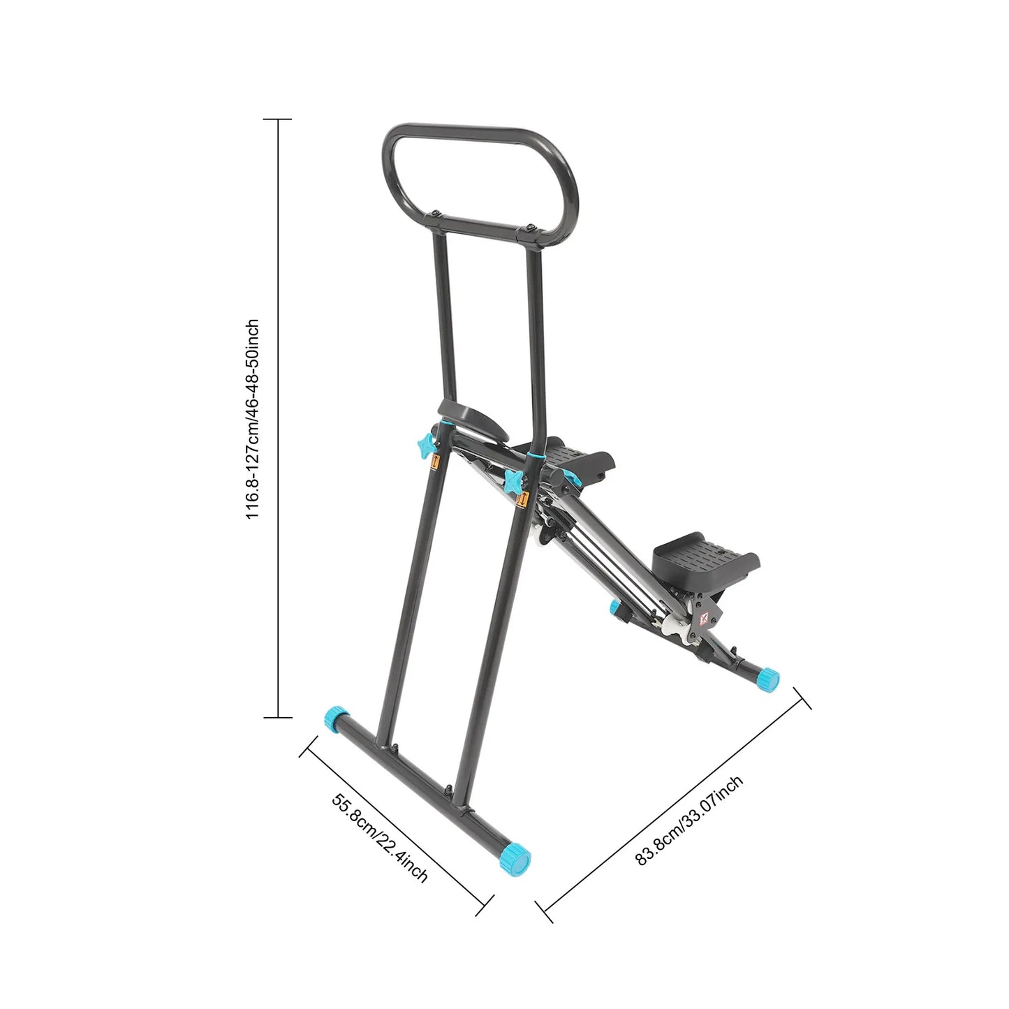 Folding Stair Stepper Vertical Climber Machine 300lbs