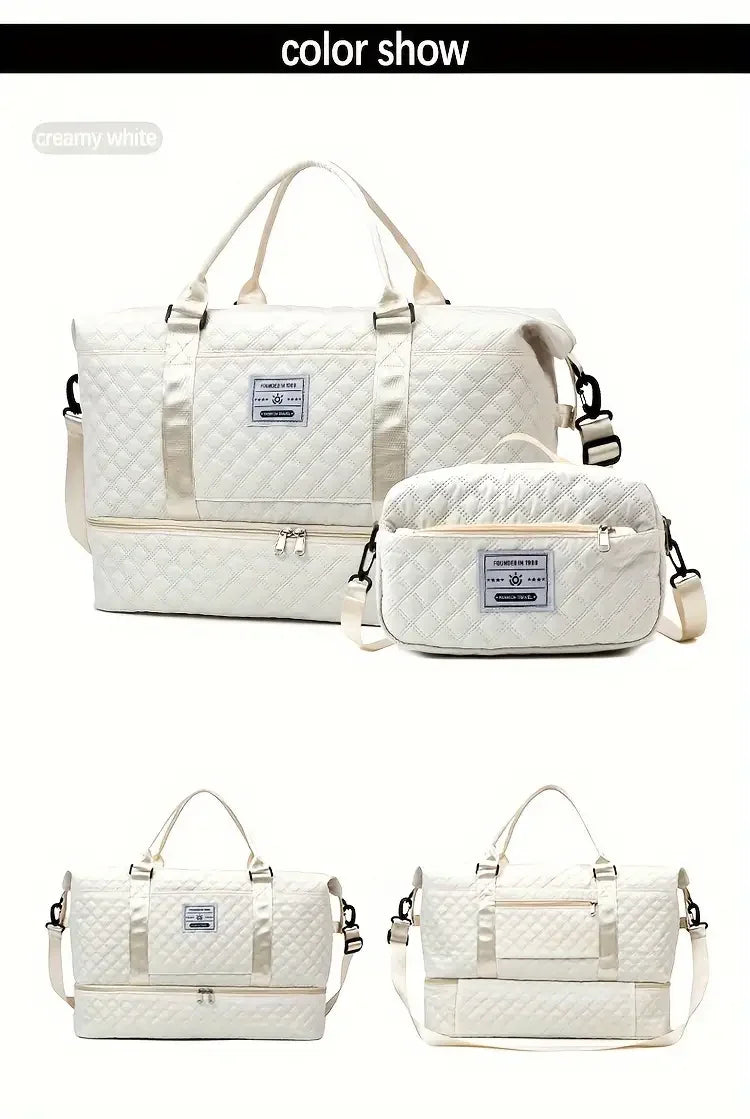Large Capacity Travel Duffle Bag Sports Gym