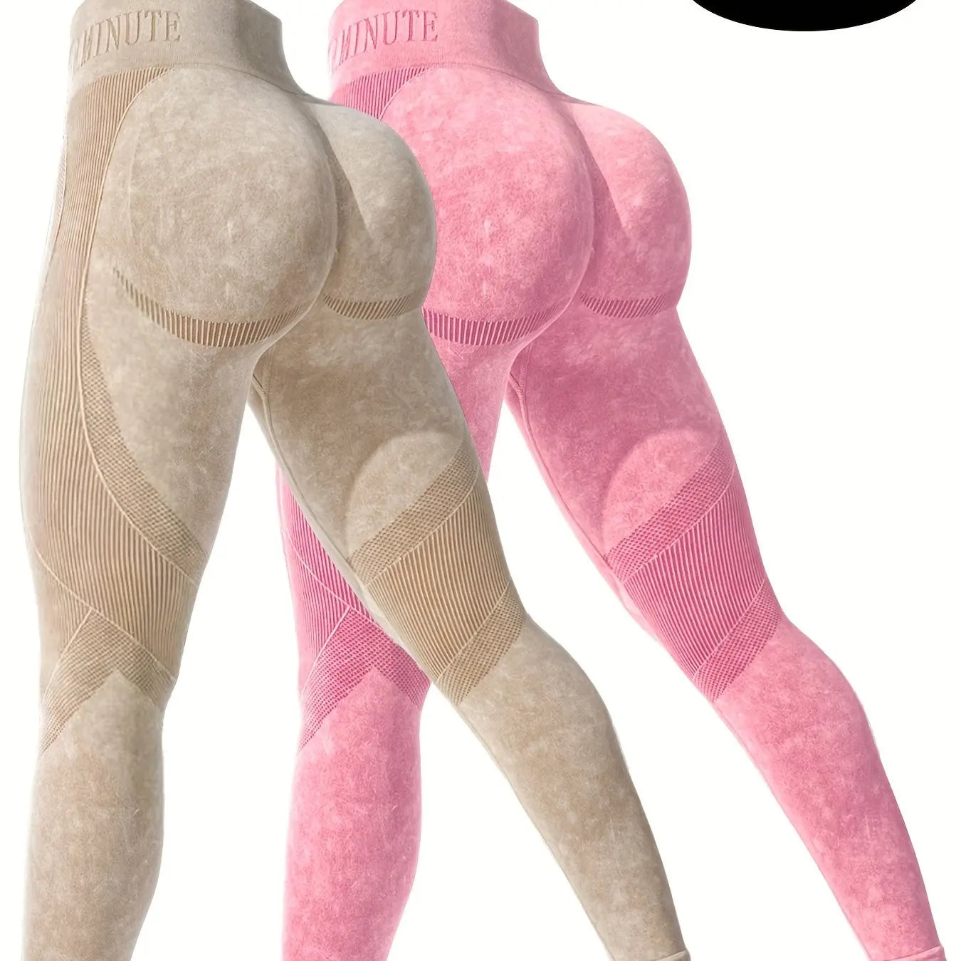 2 Pack Women's High Waisted Sexy Butt Lifting