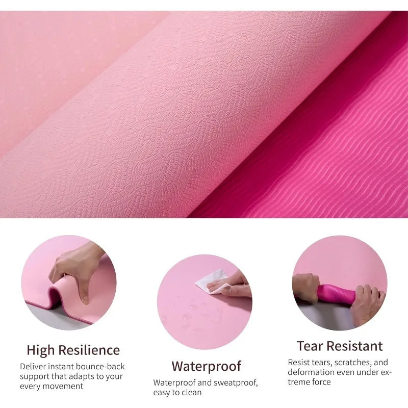Non-Slip Yoga Mat for Women & Men
