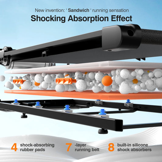 Under Desk Treadmill with Incline