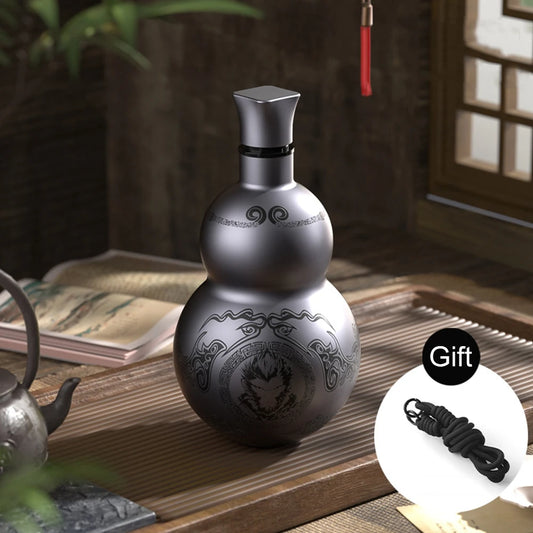 500ml Gourd Water Bottle Stainless Steel