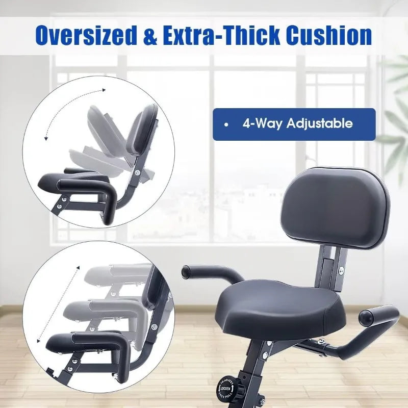 3 in 1 Magnetic Stationary Bike for Home