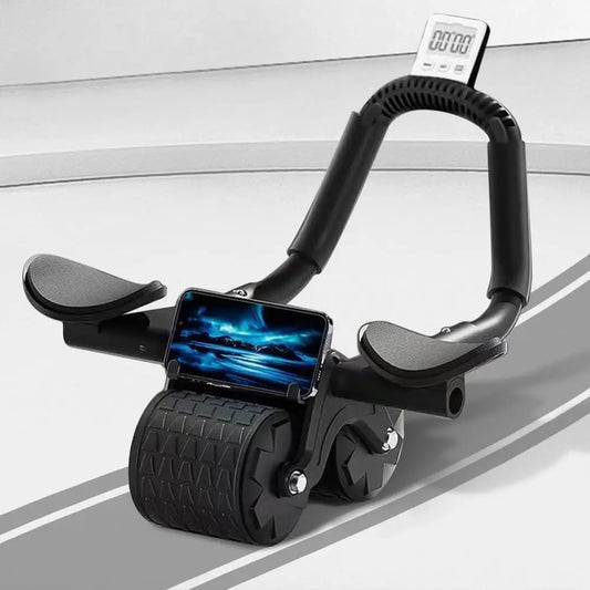 Roller Wheel with Timer Knee Mat Automatic Rebound