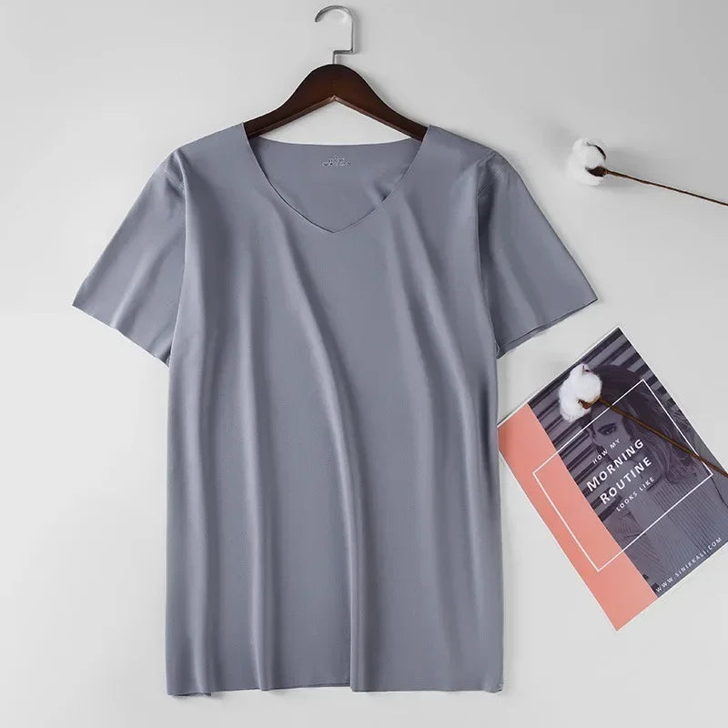 Ice Silk Men T-shirts