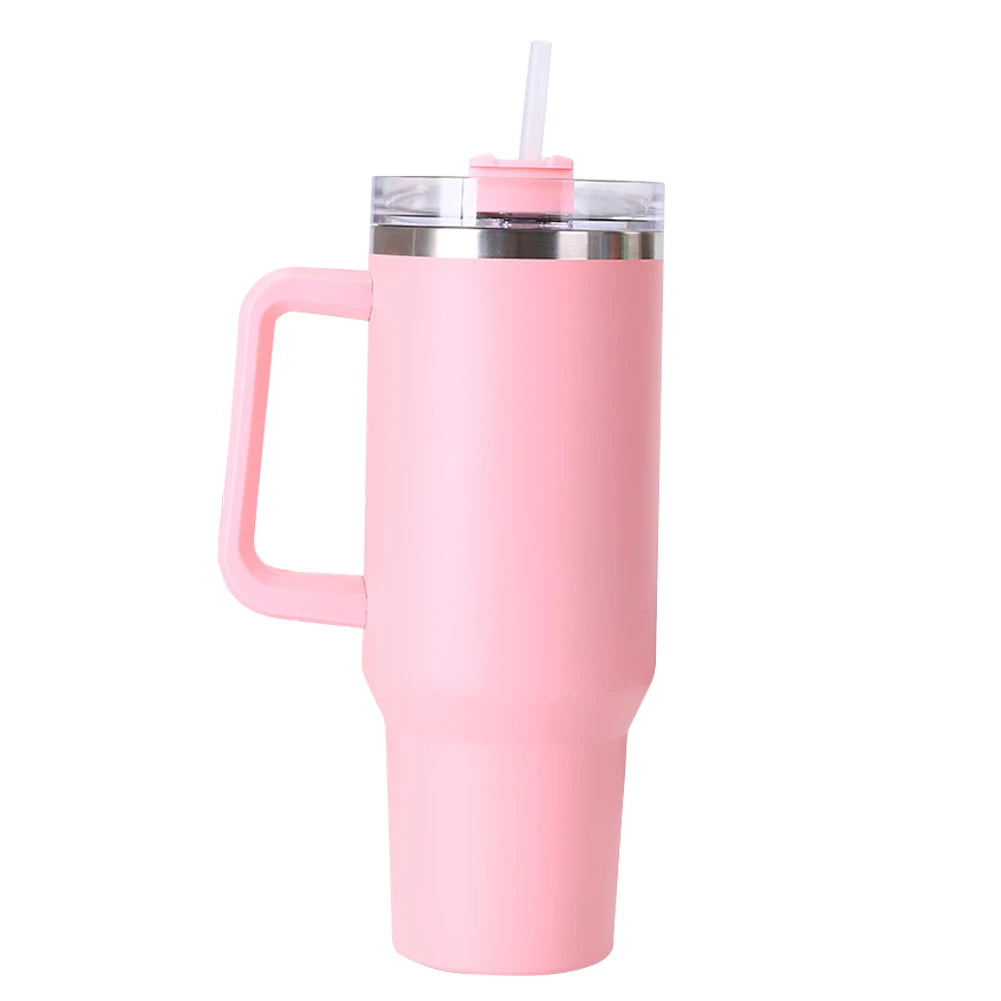 40oz Straw Double-Layer Insulated Cup