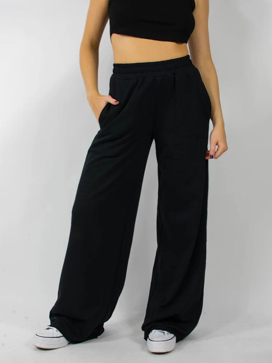 Women s High Waist Wide-Leg Pants