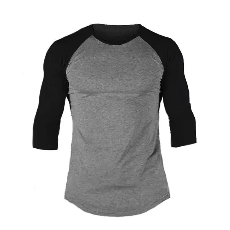 Clothing Gym Bodybuilding Solid Color T-shirt