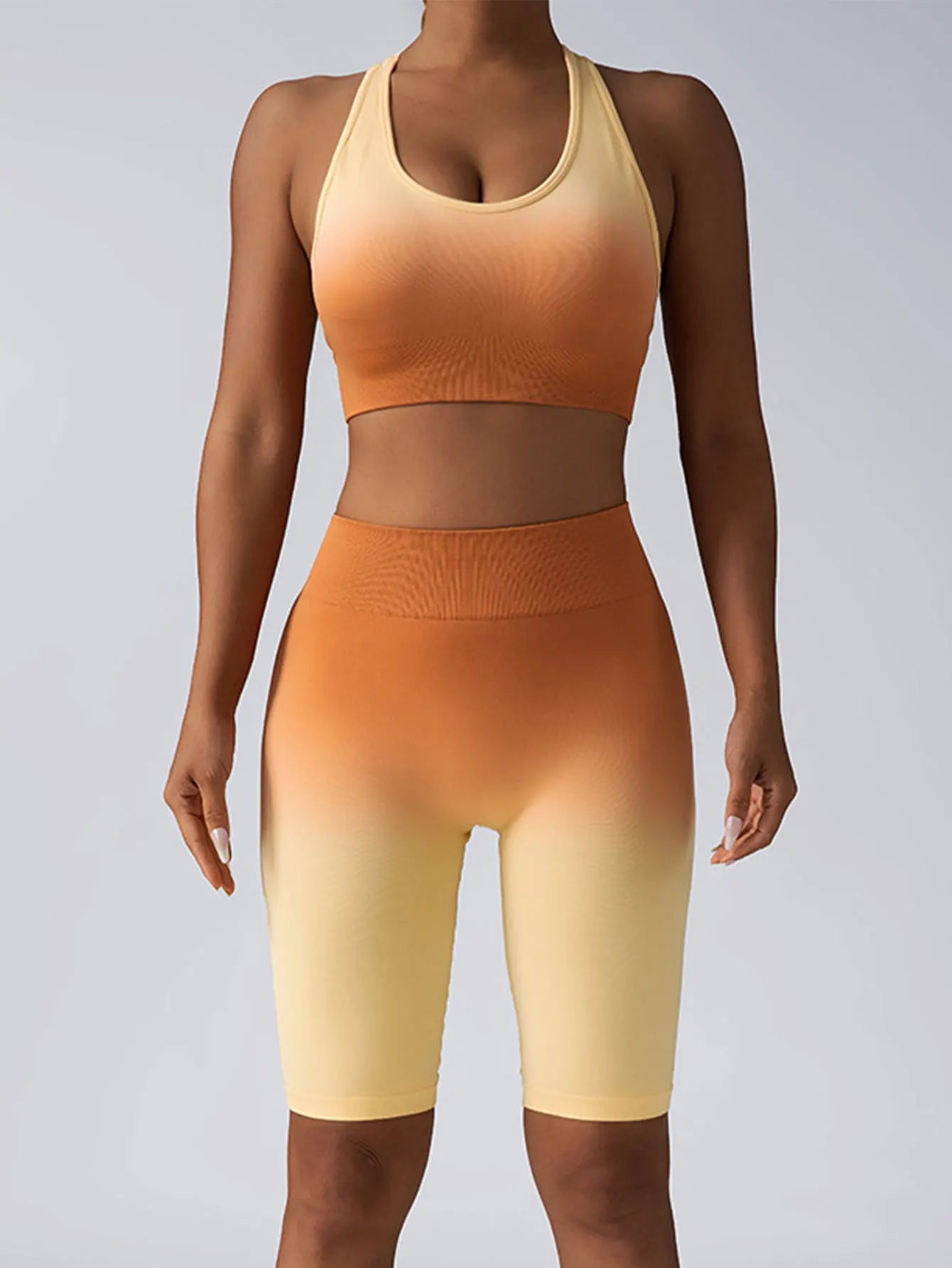 US Local Women's 2 Piece Fitness Wear Yoga