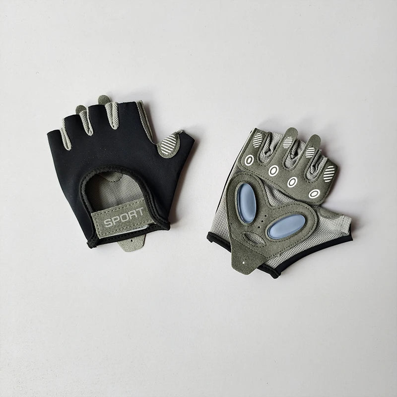 Fitness Women's Half Finger Gloves Anti Cocoon