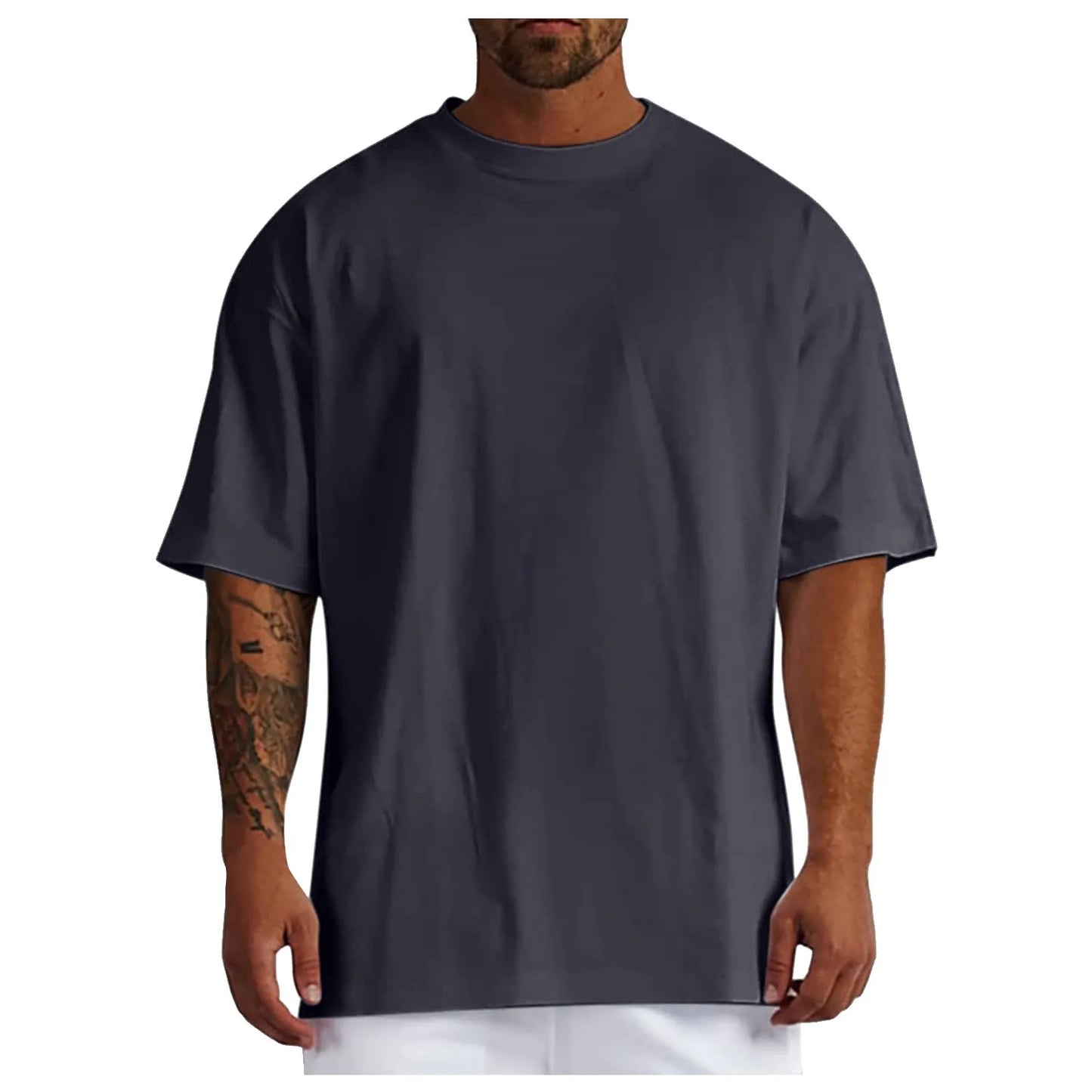 Pure Cotton Shirt Oversized Men