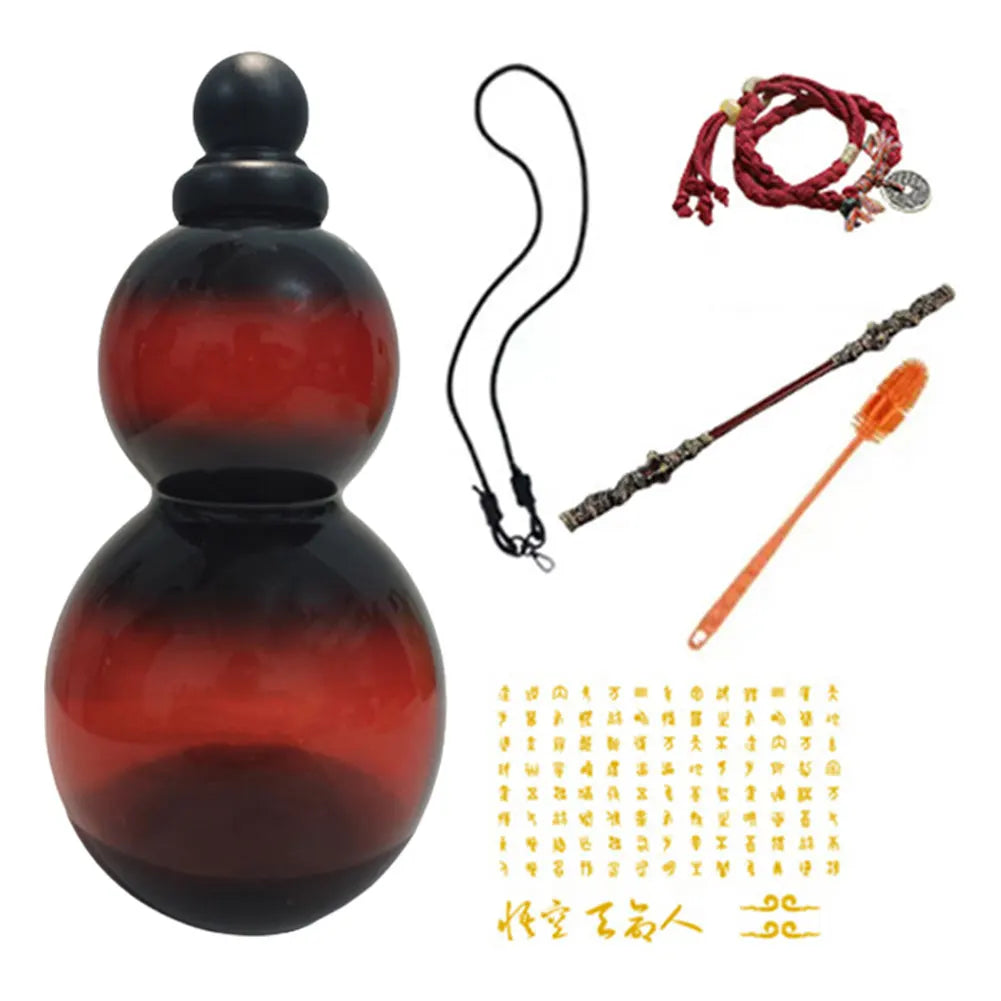 800ml Chinese Retro-Inspired Gourd Water Bottle