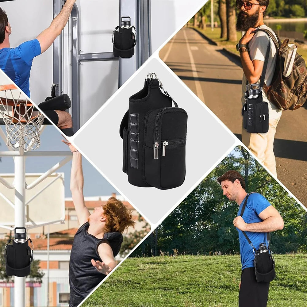 Magnetic Gym Bag Water Bottle Bag