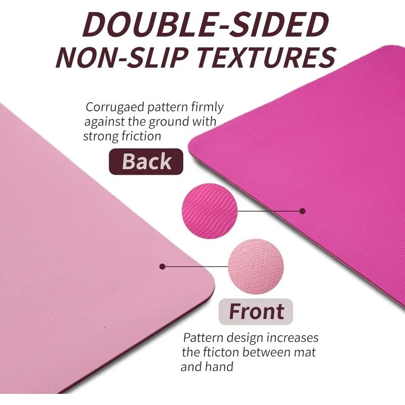 Non-Slip Yoga Mat for Women & Men