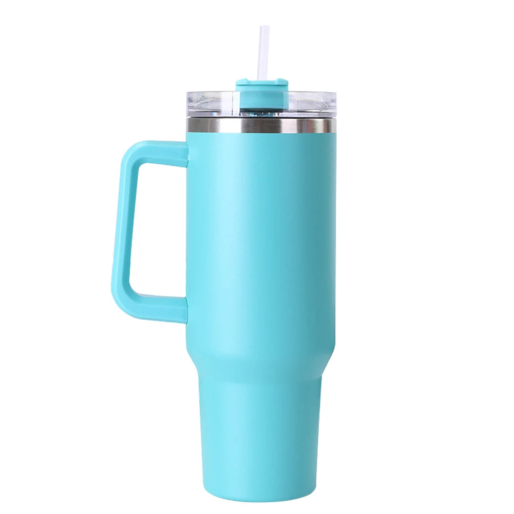 40oz Straw Double-Layer Insulated Cup