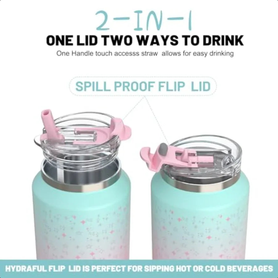 64 oz Tumbler with Handle and Straw