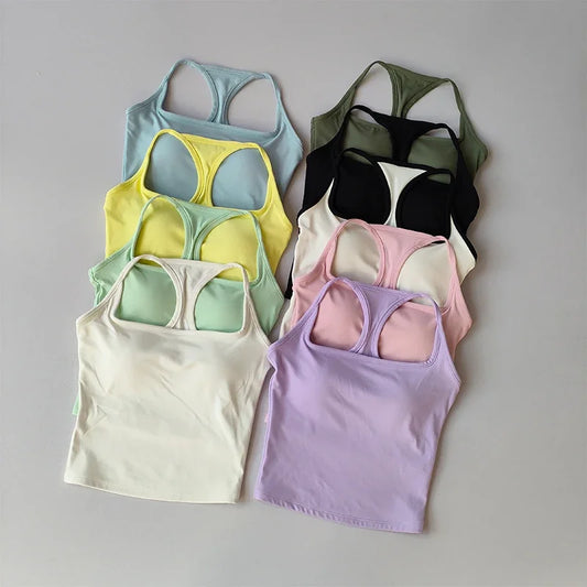 Sports and Fitness Vest with Chest Pad