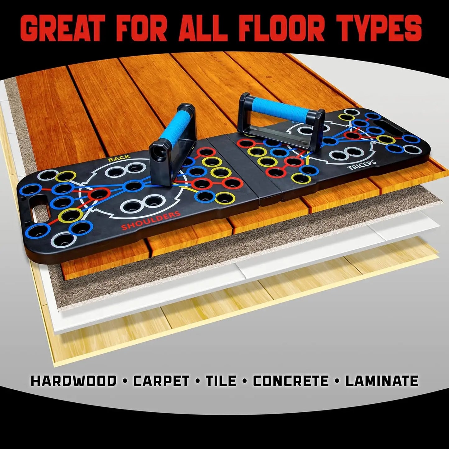 Color Folding Push-up Plate Bracket