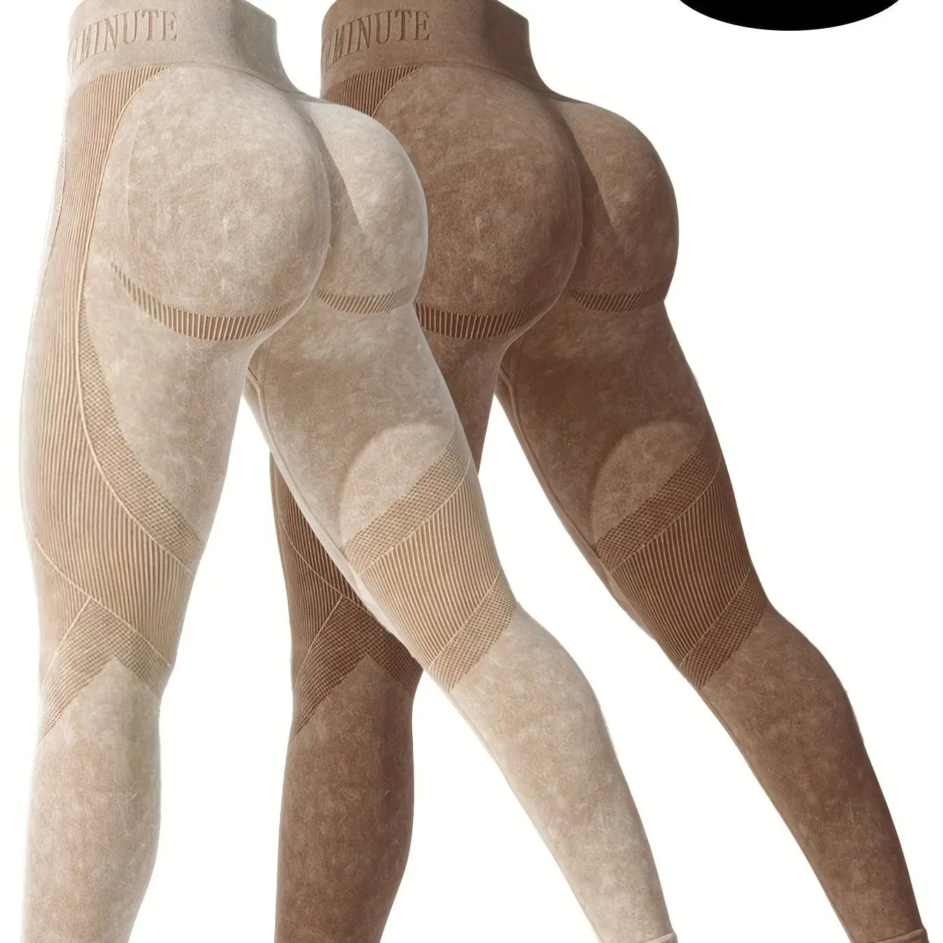 2 Pack Women's High Waisted Sexy Butt Lifting