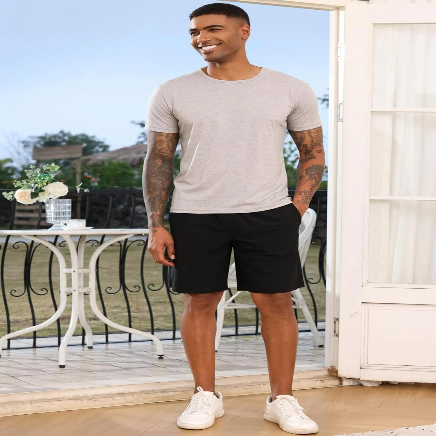 Mens Athletic Workout Shorts