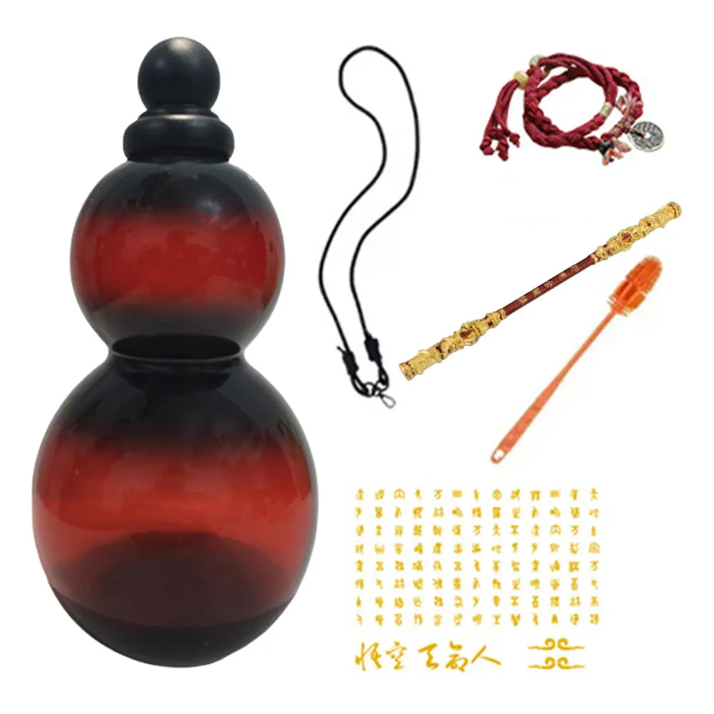 800ml Chinese Retro-Inspired Gourd Water Bottle
