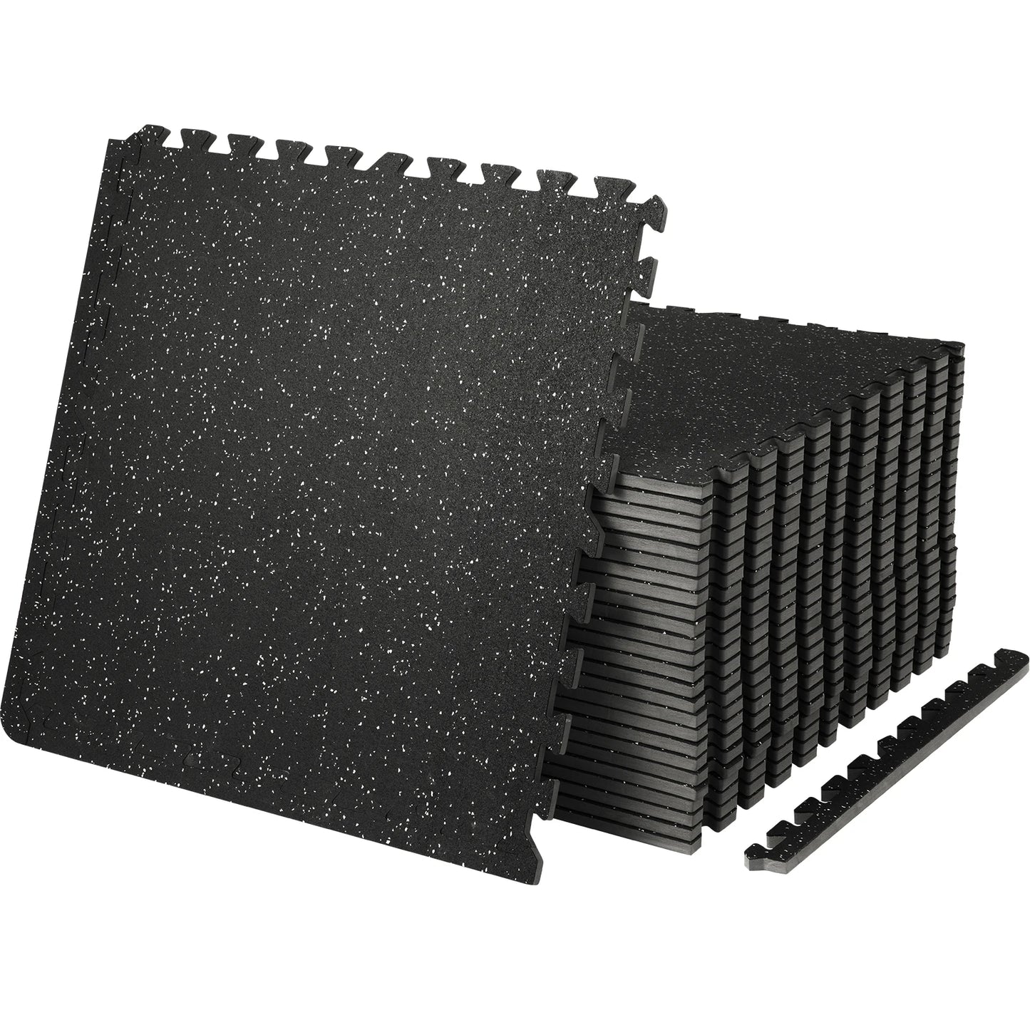 SucceBuy 25/12/6 PCS 1/2 in Thick Gym Floor Mat