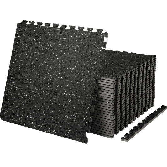 SucceBuy 25/12/6 PCS 1/2 in Thick Gym Floor Mat
