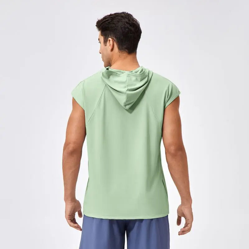 Basketball Hooded Vest Men