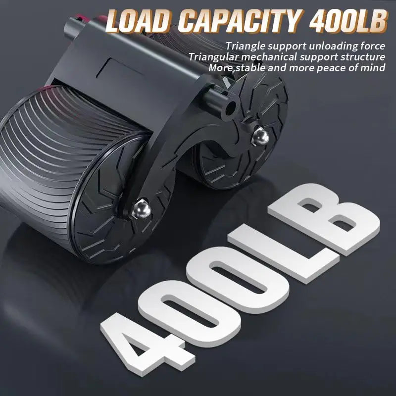 Roller Wheel with Timer Knee Mat Automatic Rebound
