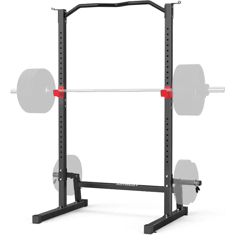 Power Cage Height Adjustable Squat Rack Home