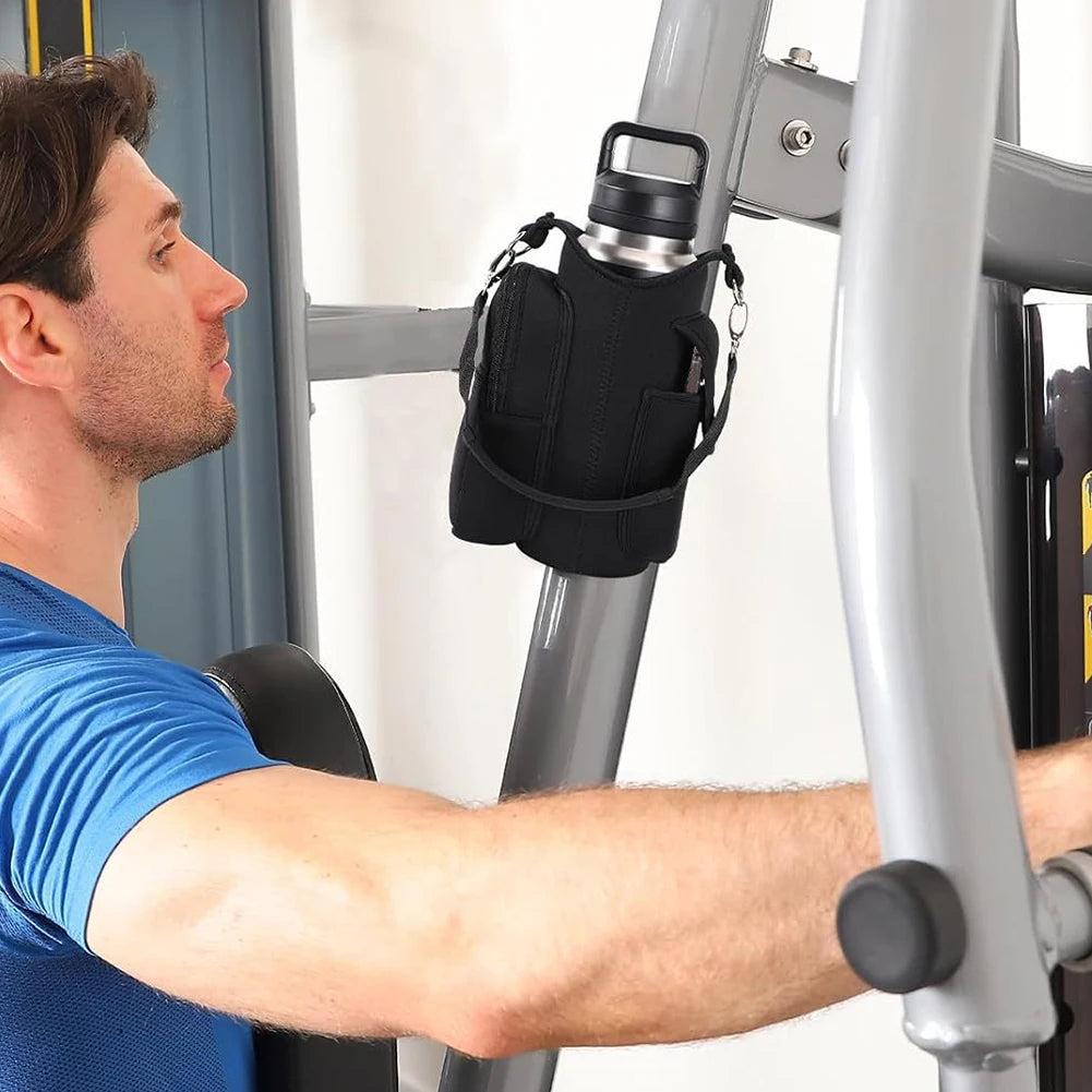 Magnetic Gym Bag Water Bottle Bag