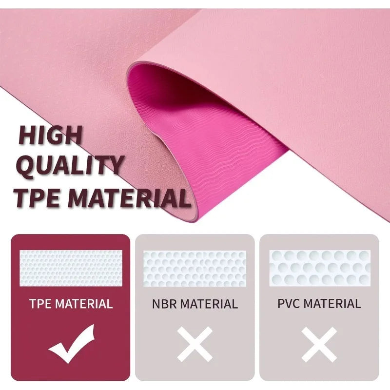 Non-Slip Yoga Mat for Women & Men